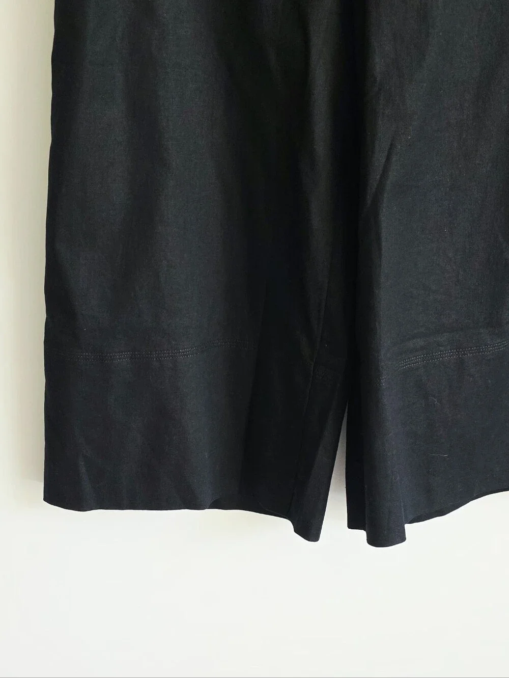 Banana Republic Anyday Wide-Leg High-Rise Linen-Blend Cropped Pant Women Size M